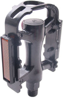 Pedaalset MTB/Trekking Edge Luxe aluminium - zwart