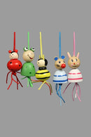 50 geluksdieren ass. diam. 2 cm. 14014