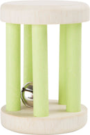 rammelaar rolklok hout 8 cm groen