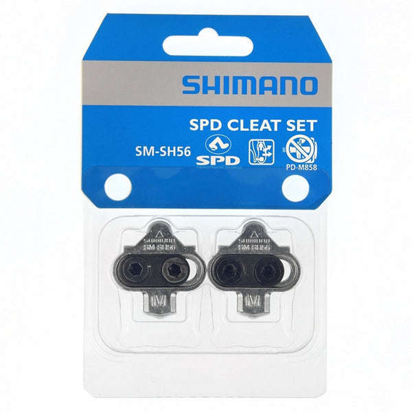 Schoenplaatjes Shimano SM-SH56 SPD zonder borgplaatjes (meerzijdig uitklikbaar)