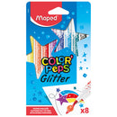 Maped Color&rsquo;Peps Glitter Stiften 8 Kleuren