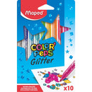 Maped Color Peps Glitter Viltstiften 10 Stuks