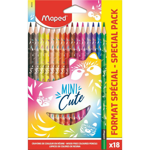 Maped Mini Cute Kleurpotloden 18 Stuks