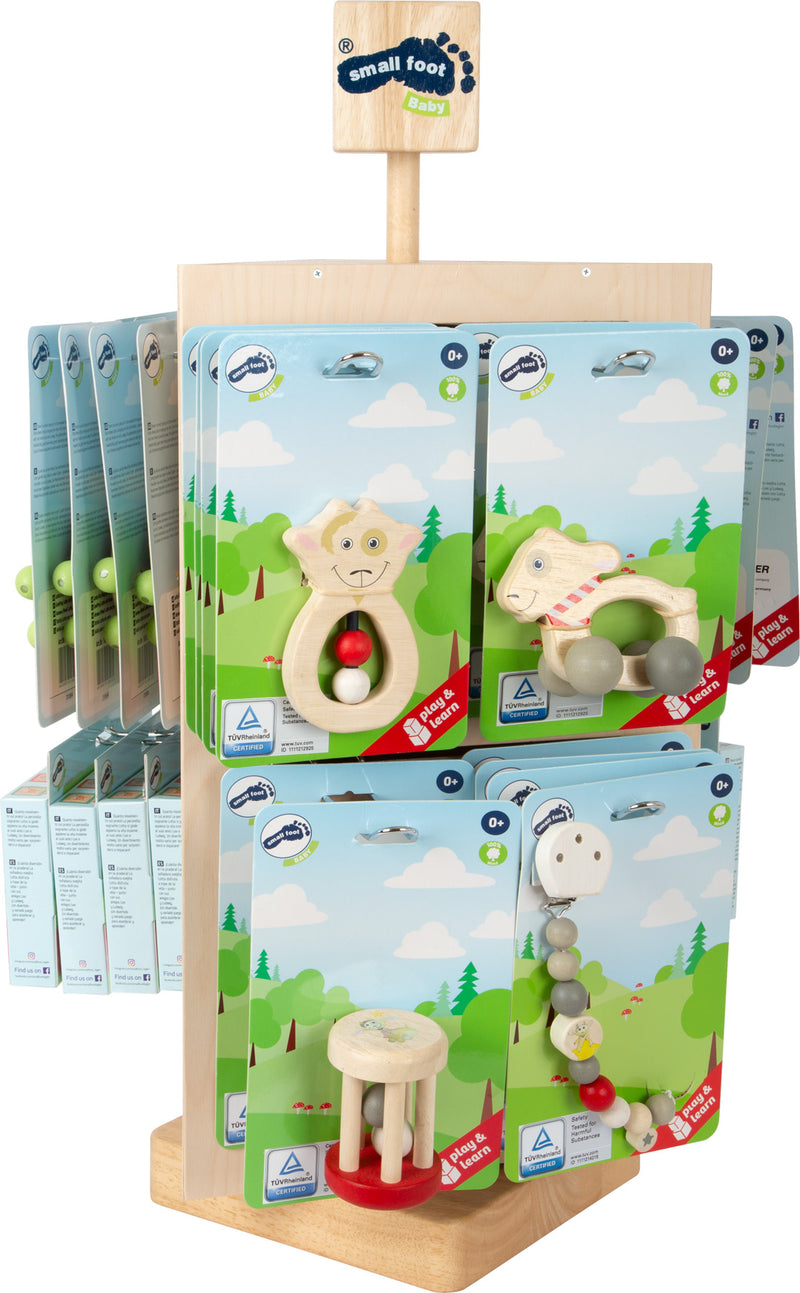 kleine voet Display Lotta, Lex en Ludwig