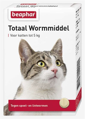 Beaphar Wormtablet Kat 10 STUKS