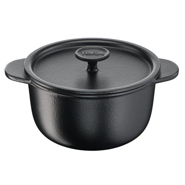 Tefal Tradition E22544 Gietijzeren Braadpan 20 cm Zwart