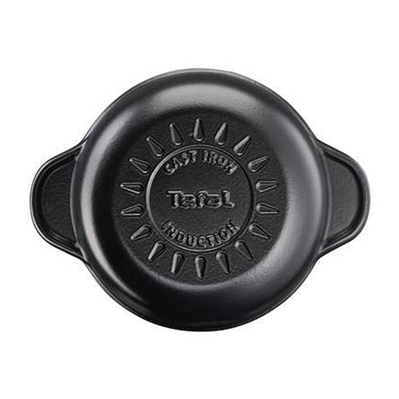 Tefal E22546 Tradition Gietijzeren Braadpan 24 cm Zwart