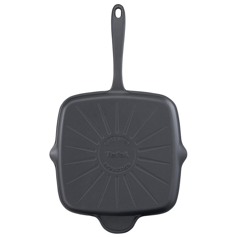 Tefal Tradition Gietijzeren Grillpan 26 cm Zwart