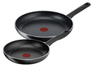Tefal Brut Pannenset 24 + 30cm Koekenpan