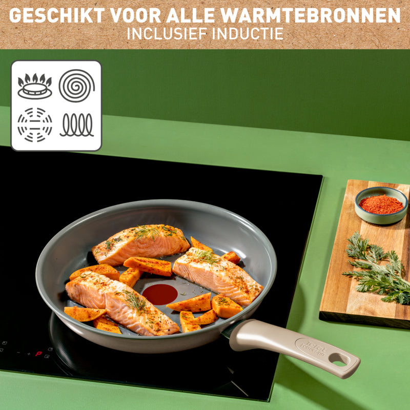 Tefal C43006 Tefal Revive Keramische Koekenpan 28 cm