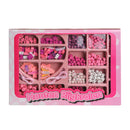 Houten Rijgkralen Set 825-delig Roze