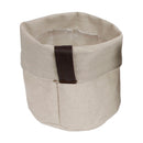 Plantenzak Cesil Textiel Creme, 15cm