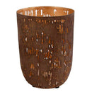 Sfeerlicht Open Cilinder Metaal Zandbruin, 14cm