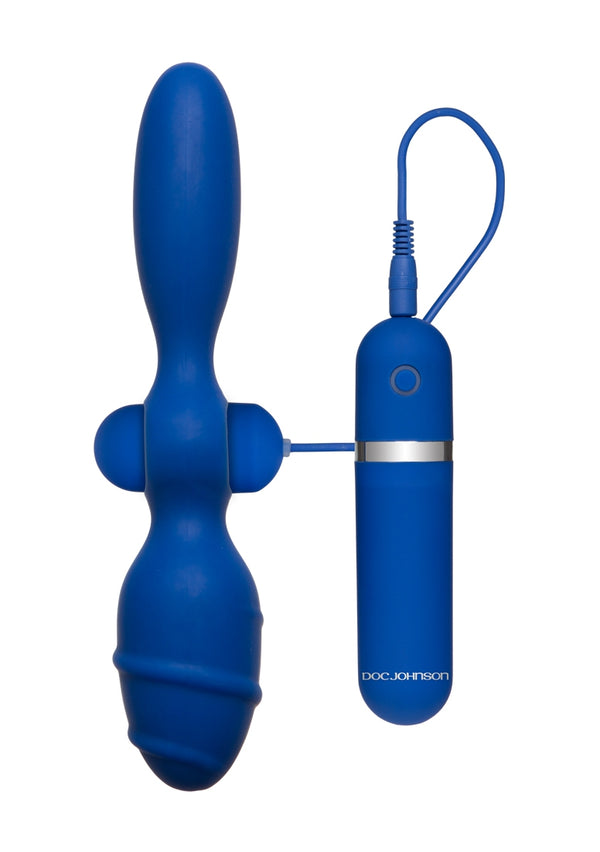 Double Tool - Dubbelzijdige Vibrerende Butt Plug