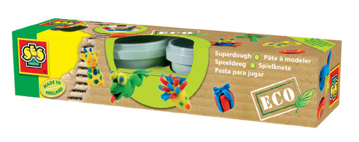 SES Creative ECO Klei 4 Kleuren