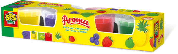 SES Creative Aroma Klei 4 Potjes