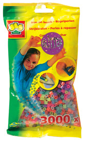SES Creative Beedz Glitter Strijkkralen 3000 Stuks