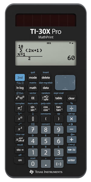 Texas Instruments TI-30XPROMP Calculator