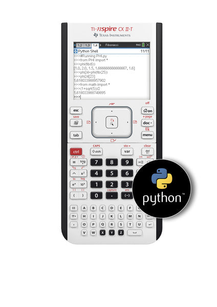 Texas Instruments TI-NSCX2-T-FC Grafische Calculator Nspire CX2