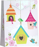 Papieren cadeau tas L Lovely Birds