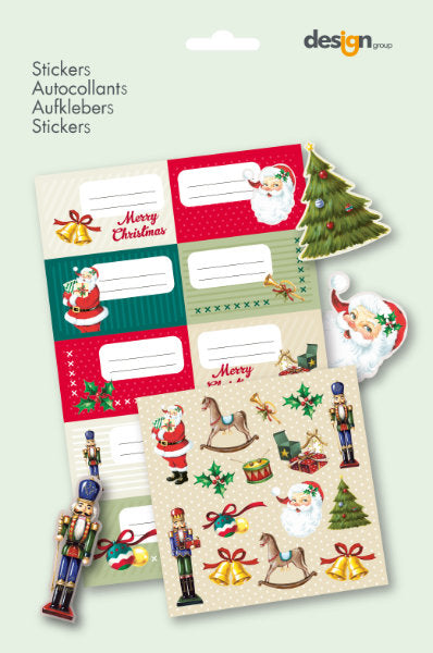 Kerst Stickerset LB-09064