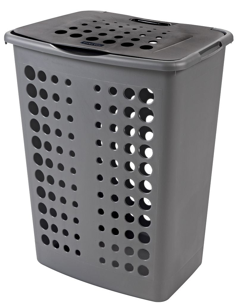 Curver Victor Wasmand met Deksel 60L Antraciet
