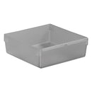 Curver ladebakje 15x15 cm - zilver