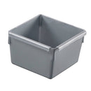 Curver ladebakje 8x8 cm - zilver