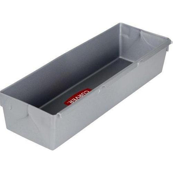 Curver ladebakje 23x8 cm - zilver
