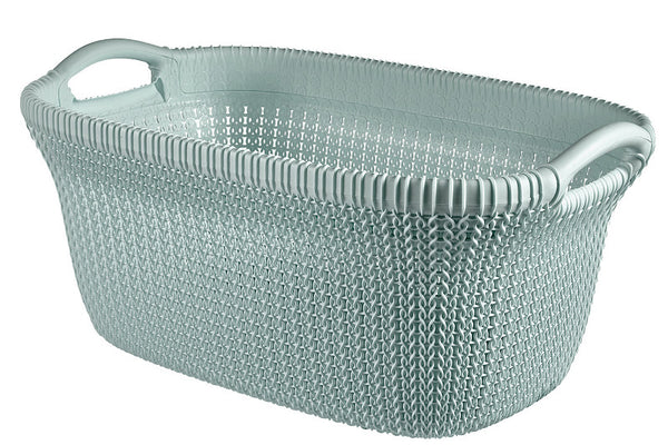 Curver wasmand Knit 40L misty blue