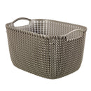 Curver Opbergmand Knit-Look 19L Bruin