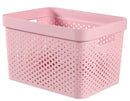 Curver infinity box dots 17L chalk pink - 100% recycled