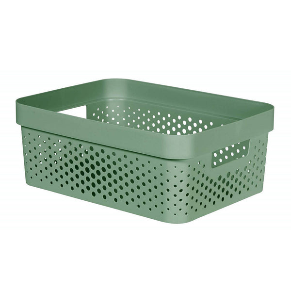 Curver Infinity Dots Opbergmand 11L Groen