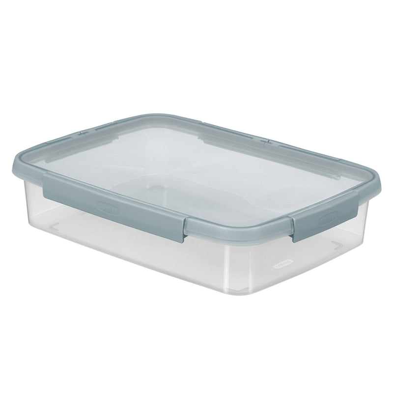 Curver Smart Fresh Vershouddoos Rechthoekig Laag 3.5L Transparant/Grijs