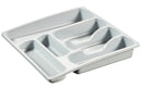 Curver Bestekbak 6-vaks 38x38x6 cm Grijs