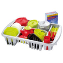 Ecoiffier Afdruiprek met Servies 45-delig