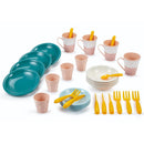 Ecoiffier Picknick Speelset met Kartonnen Picknickmand, 32dlg.