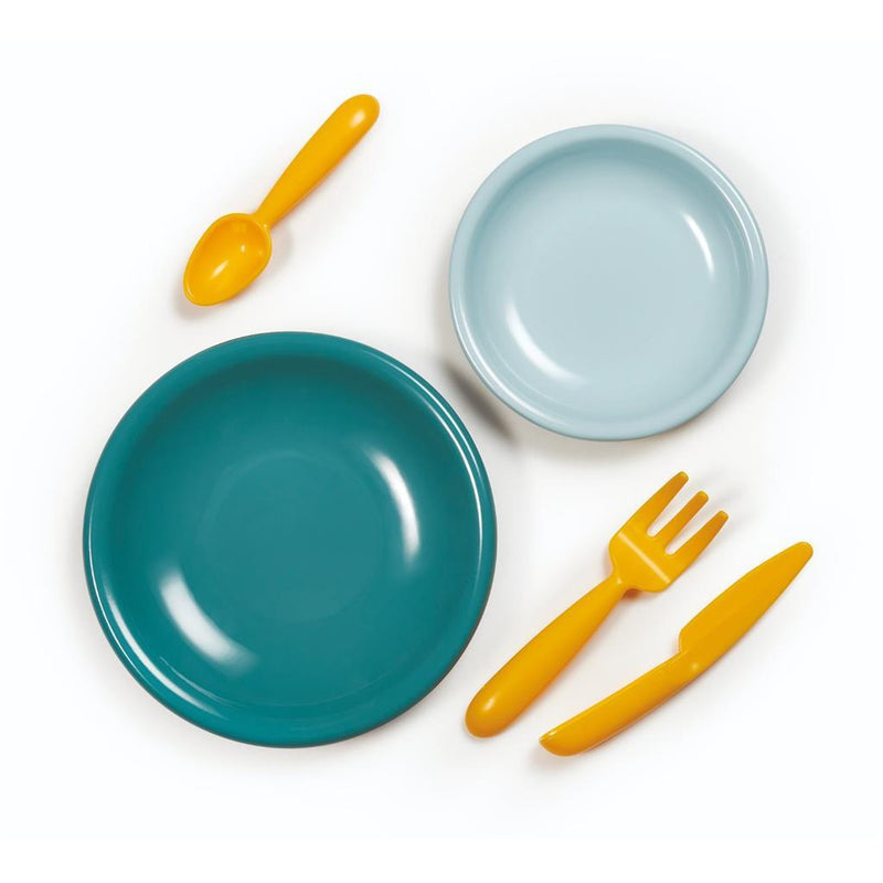 Ecoiffier Picknick Speelset met Kartonnen Picknickmand, 32dlg.
