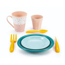 Ecoiffier Picknick Speelset met Kartonnen Picknickmand, 32dlg.