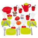 Ecoiffier 100% Chef Servies in Opbergbox, 36dlg