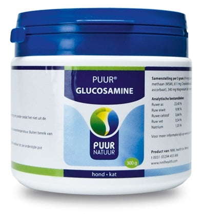 Puur Glucosamine Voor De Hond En Kat 300 GR