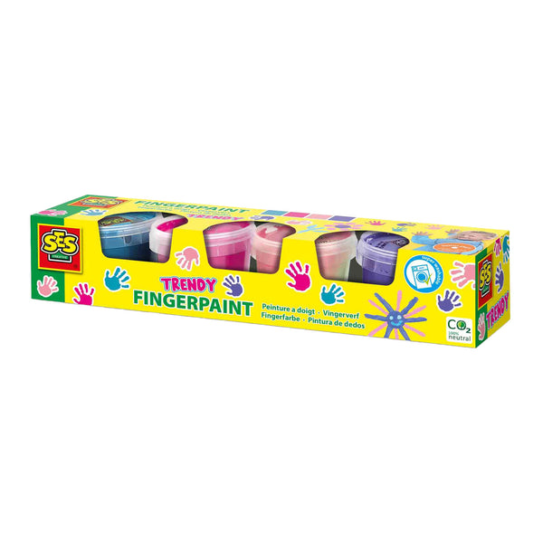 SES Creative Trendy Vingerverf 4x110 ml