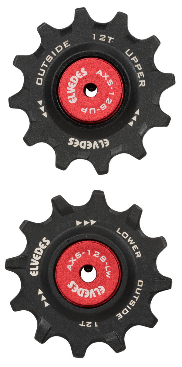 Derailleurwieltjes 2 x 12 tands Elvedes SRAM Force / Red eTap AXS narrow / wide
