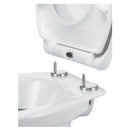 Toiletbril soft close - quick release