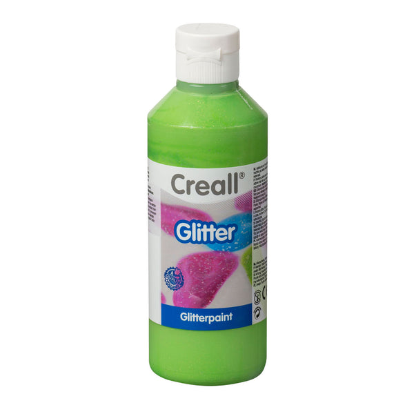 Creall Glitterverf Groen, 250ml