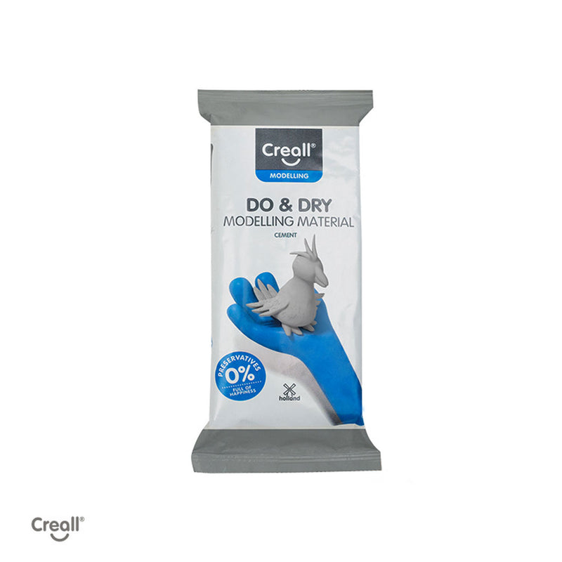 Creall Do&Dry Boetseerklei Conserveringsvrij Cement, 500gr.