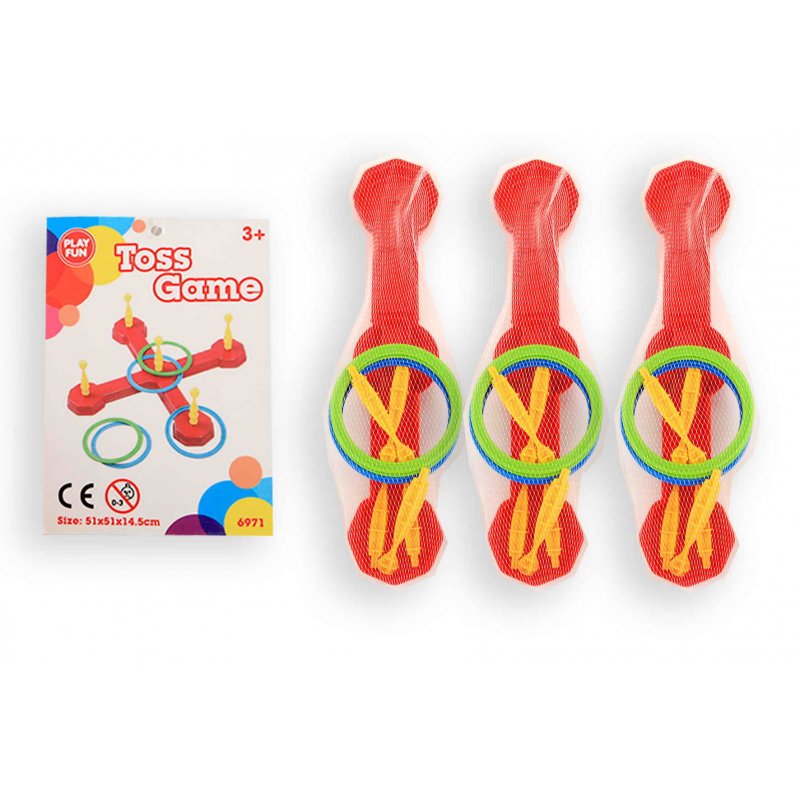 Playfun Ringengooi spel in net 76971