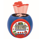 Super Mario Projector Wekker Rood/Blauw