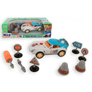 Auto construktie speelset 20 cm. 8015