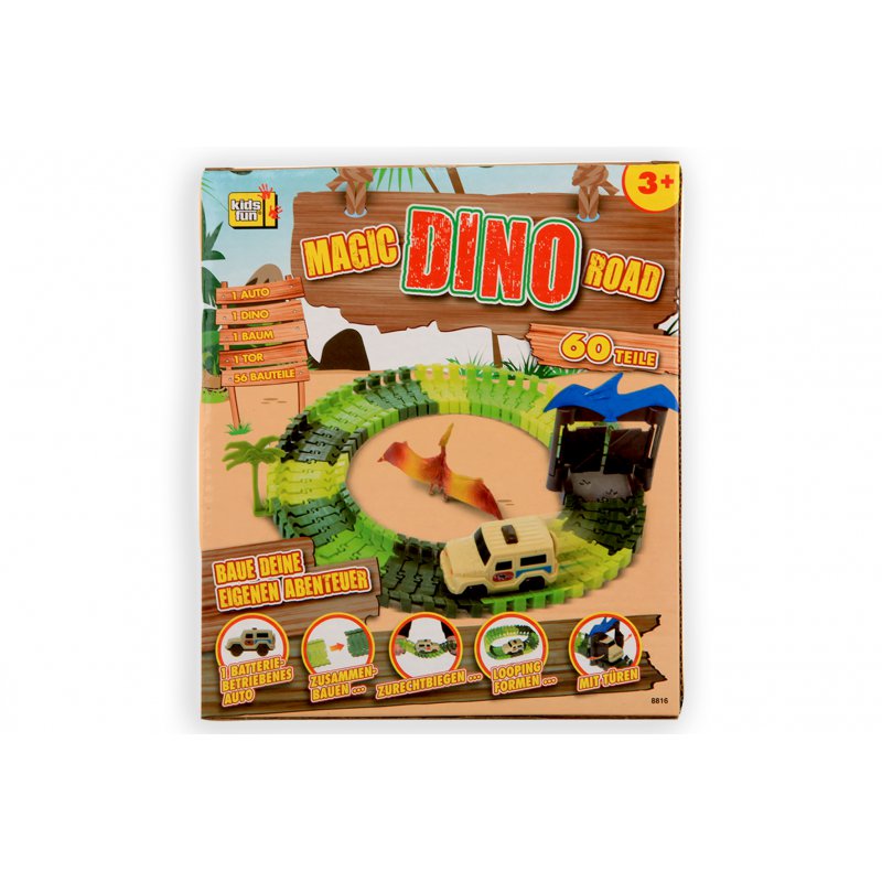 Magic Road Dino set 60 delig 8816